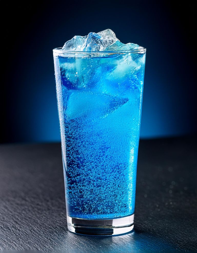 Firefly blue bicarbonate soft drink 43394